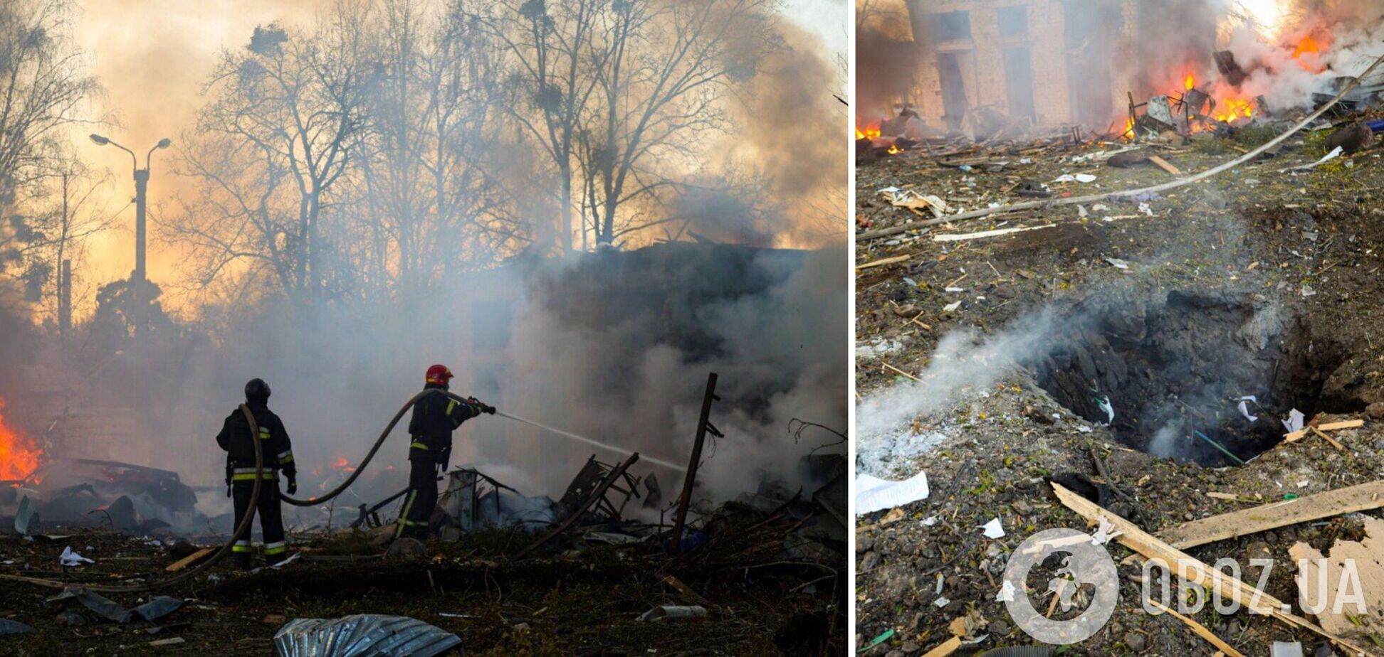 Оккупанты нанесли удар по предприятию в Харькове: возник пожар, из-под завалов спасли женщину. Фото и видео