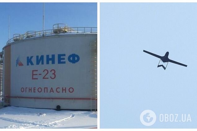 Были слышны взрывы: дроны атаковали НПЗ в Ленинградской области, власти заявили, что идет 'ликвидация последствий'. Видео