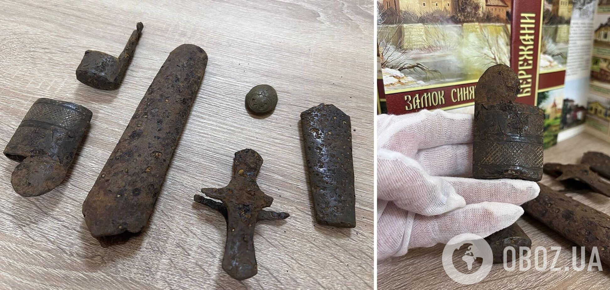 Из Украины пытались вывезти средневековые артефакты под видом запчастей к сельхозтехнике. Фото и подробности