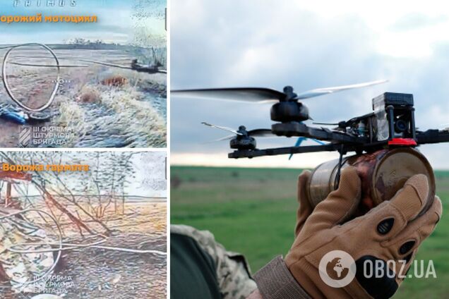 'Летаем низко, равняем оккупантов с землей': в Третьей штурмовой показали прицельную работу. Видео