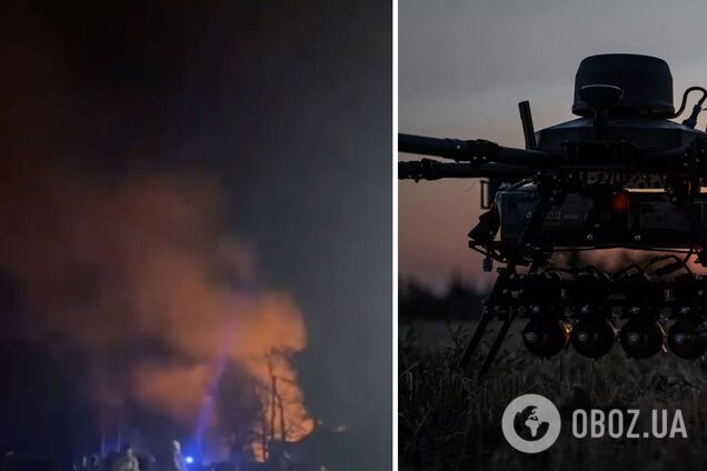 Українські дрони атакували чергові об'єкти під Таганрогом: зафіксовано прильоти і пожежу. Відео