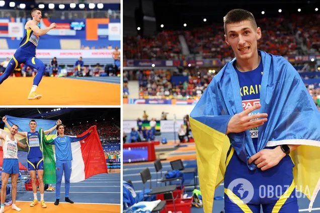 Найкращий результат у світі! Український стрибун із рекордом виграв ЧЄ з легкої атлетики, взявши висоту з першої спроби. Відео