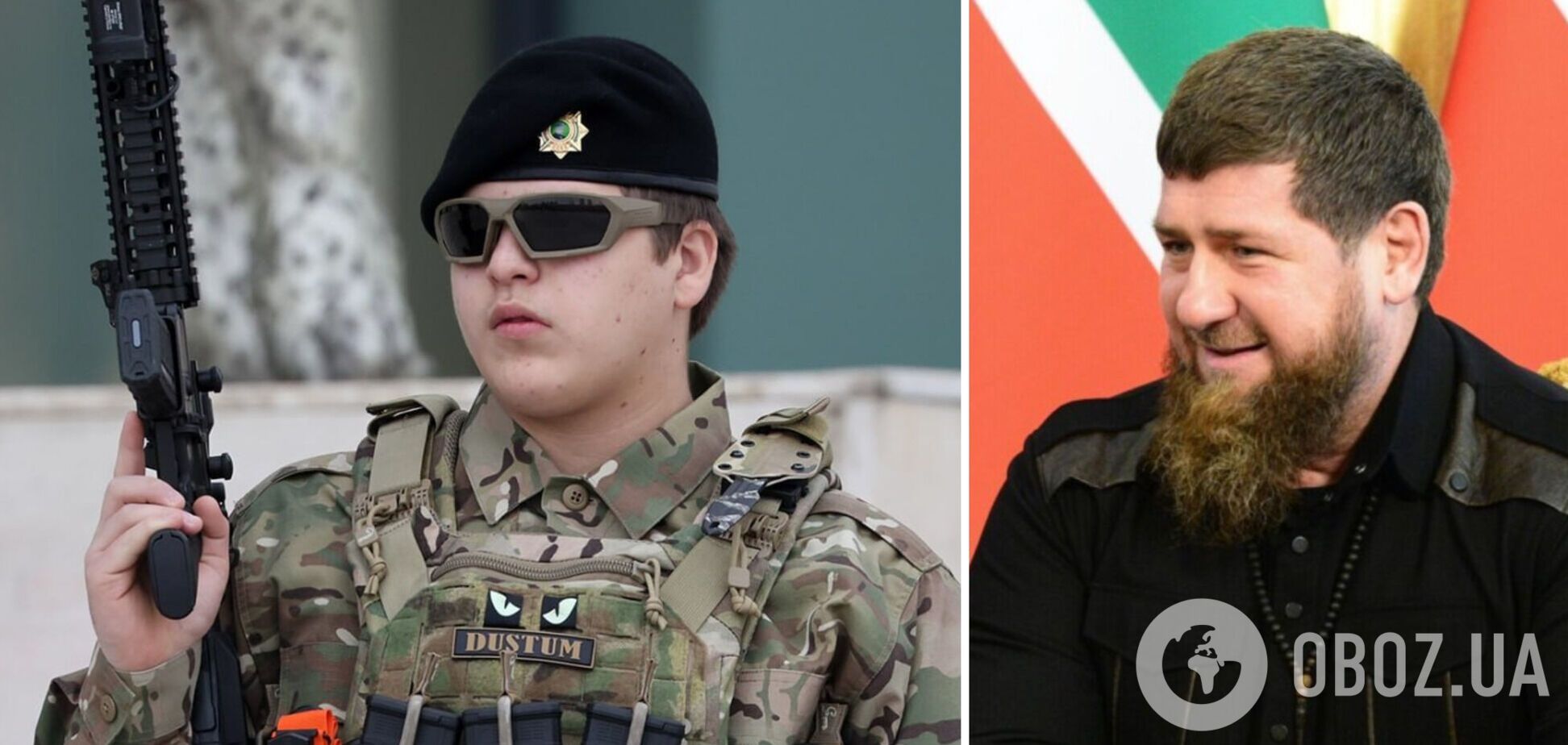 Неповнолітній син Кадирова став куратором управління МВС у Чечні. Відео