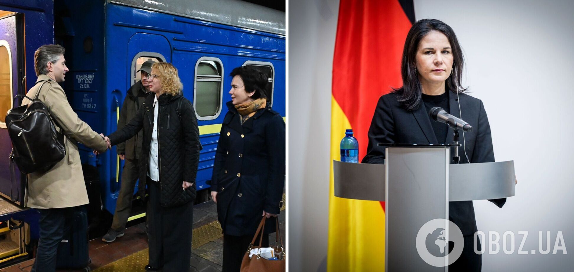 'Ми продовжимо стояти поруч з вами': до Києва прибули з візитом голови МЗС Литви й Німеччини. Фото