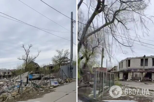 Перетворили на руїну: у мережі показали, який вигляд має курортна Затока після російських ударів. Відео