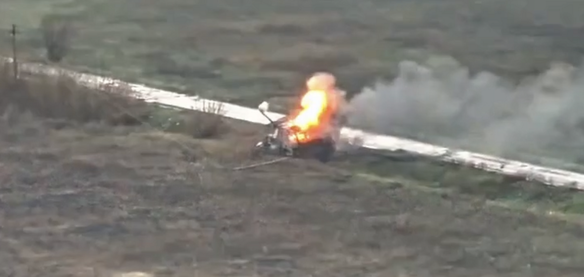 ЗСУ зупинили і знищили штурмову бронеколону армії РФ на Новопавлівському напрямку. Відео