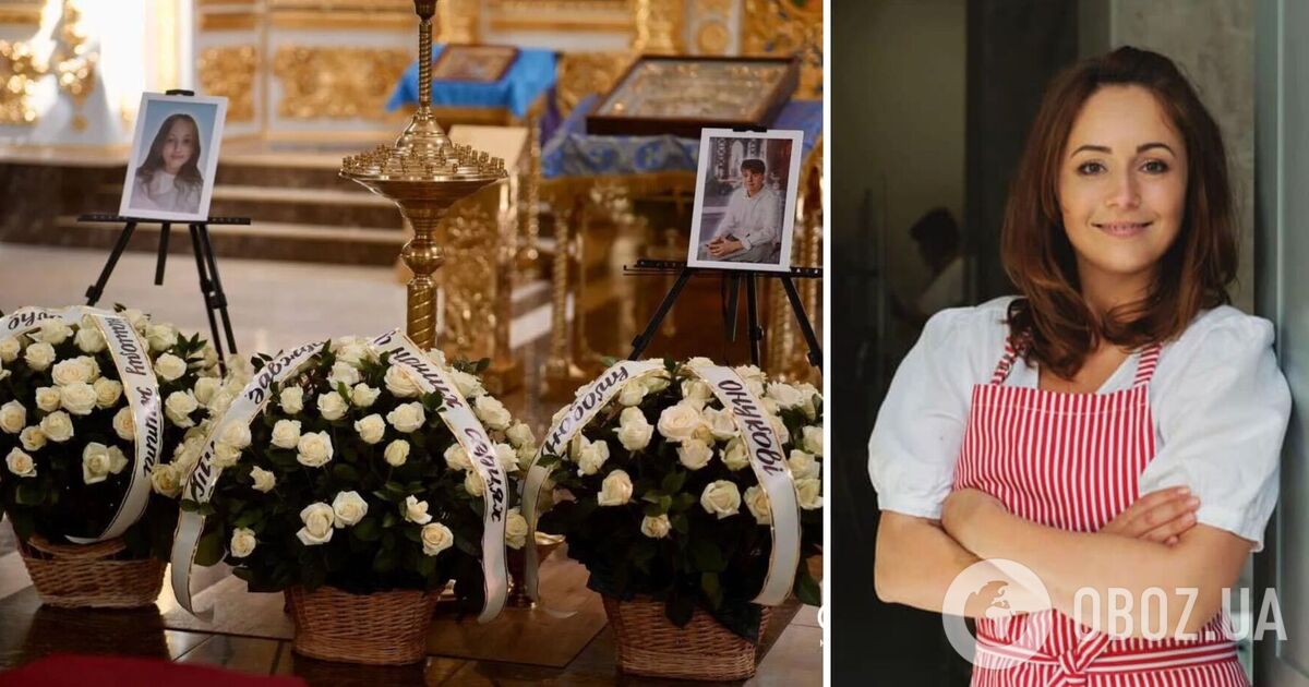 Даша Малахова оскандалилася через фото дітей з Кривого Рогу в труні для