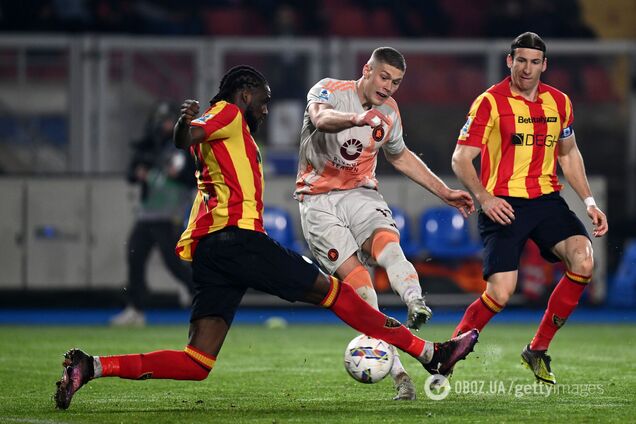 Футболист сборной Украины, которому устраивал овации стадион в Риме, назван лучшим игроком чемпионата Италии