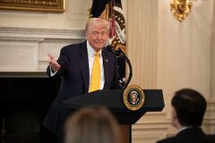 Президент США Дональд Трамп