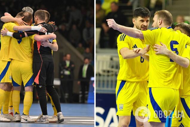 Сборная Украины выиграла со счетом 11:1 матч отбора на чемпионат Европы по футзалу. Видео