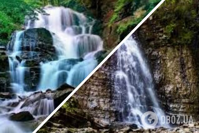 Самые красивые водопады Украины