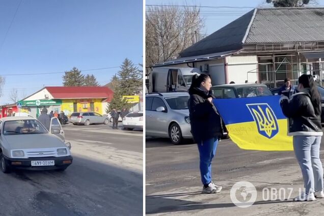 Вічна пам'ять полеглим: у селищі на Хмельниччині люди й автівки зупиняються на вулицях у хвилину мовчання. Відео