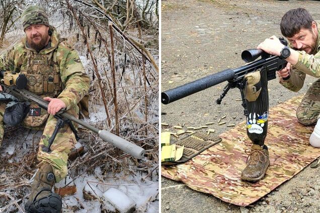 Под прицелом: миссия уникального снайпера ССО 'Энейко', который после тяжелого ранения вернулся на фронт с протезом