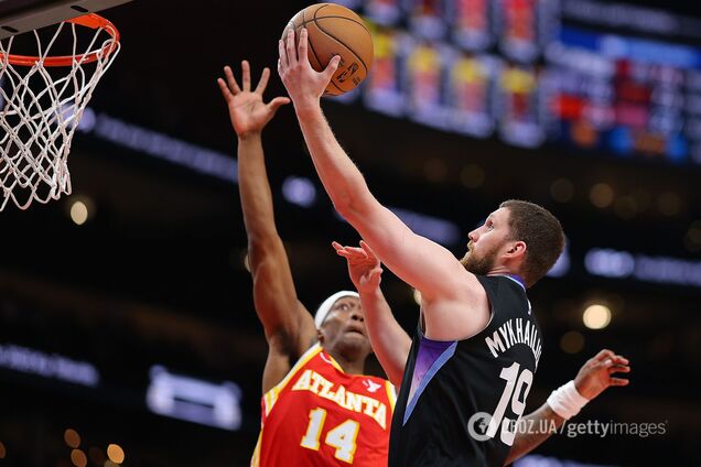 Украинец Михайлюк установил рекорд по очкам в НБА. Видео