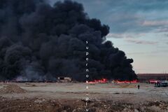 В российском Саратове раздался взрыв на военном аэродроме: вспыхнул пожар. Фото и видео