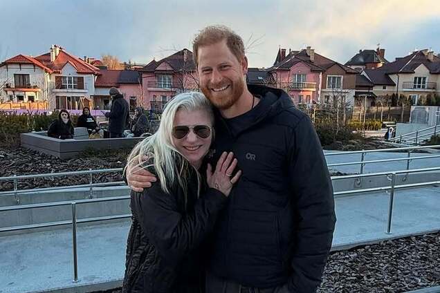 Парамедик 'Тайра' поделилась впечатлениями от встречи с принцем Гарри, который тайно посетил Украину