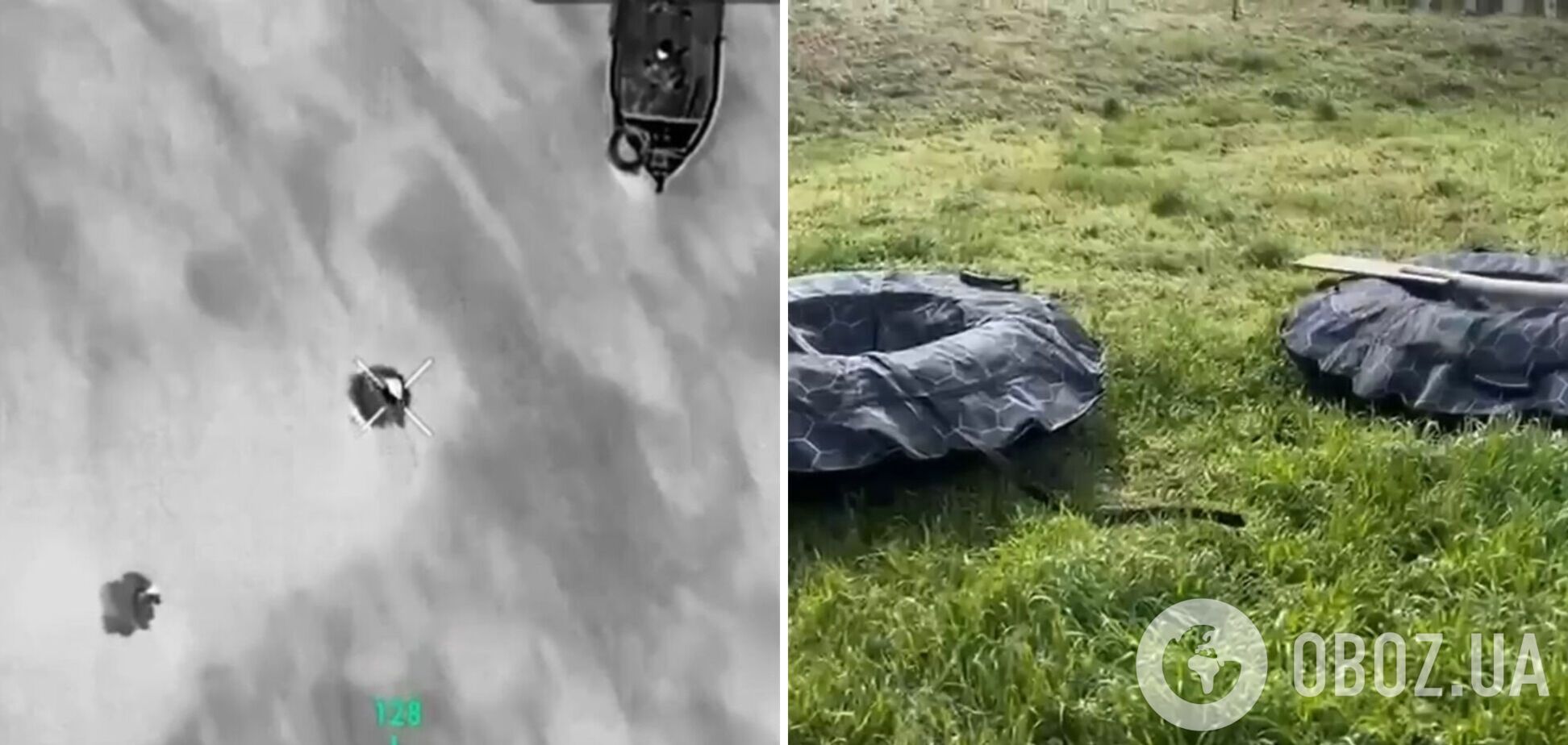 Устроили тюбинг через Днестр: пограничники поймали двух беглецов в Молдову