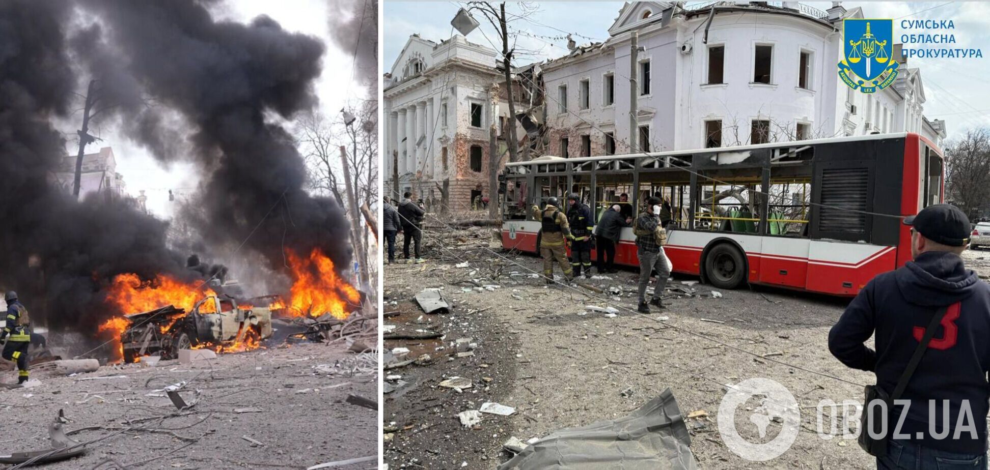 'Росія цілилася у цивільних': друга ракета була начинена осколковими елементами й вибухнула у повітрі. Деталі удару