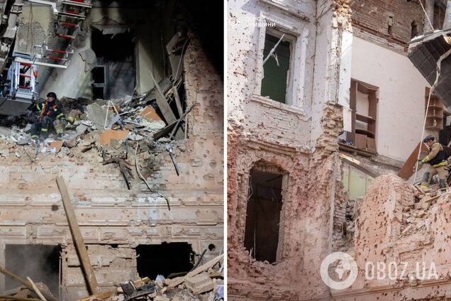 В Сумах в результате удара РФ повреждено 48 зданий, люди остались без газа и света. Фото