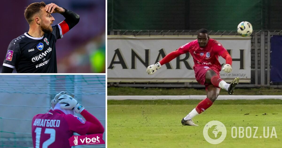 В українській Прем'єр-лізі воротар забив у свої ворота