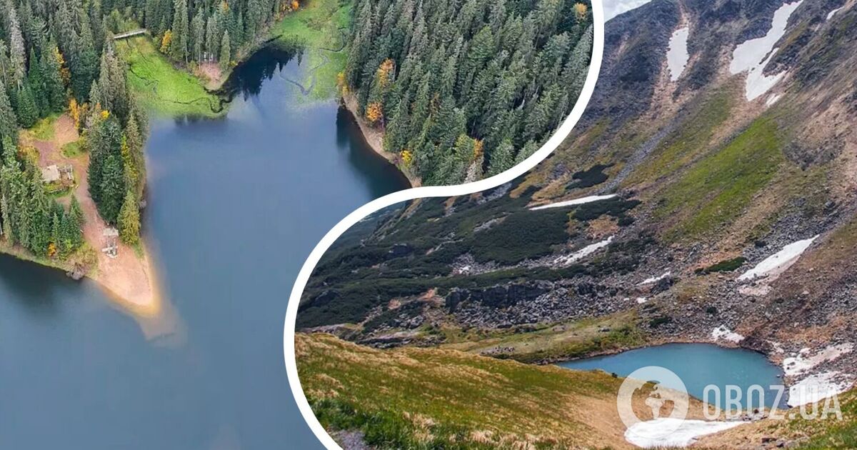 Озера, які варті стрічки Instagram. Декілька з них у списку