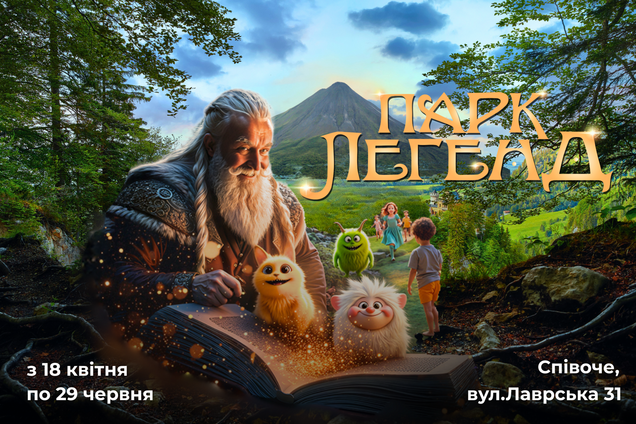 На Певческом в Киеве накануне Пасхи откроют сказочный 'Парк легенд'