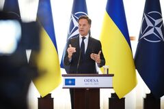 'Мы стоим с вами': Рютте заверил в безоговорочной поддержке Украины со стороны НАТО. Видео