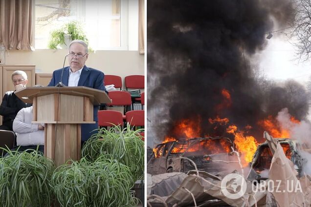 'Давайте молиться': в сети показали кадры из церкви в Сумах во время российского удара в Вербное воскресенье. Видео