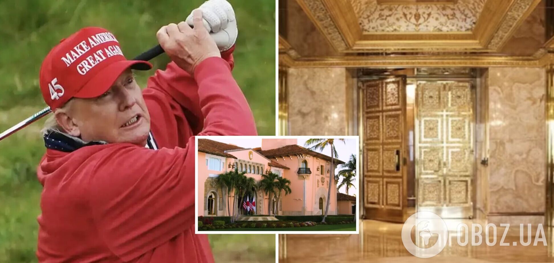 Как выглядят роскошные поместья Трампа