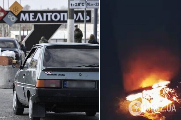 Агенти 'Атеш' завдали удару по логістиці окупантів у Мелітополі: деталі операції. Відео