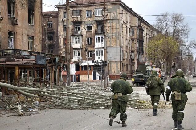 Разрушения в Мариуполе