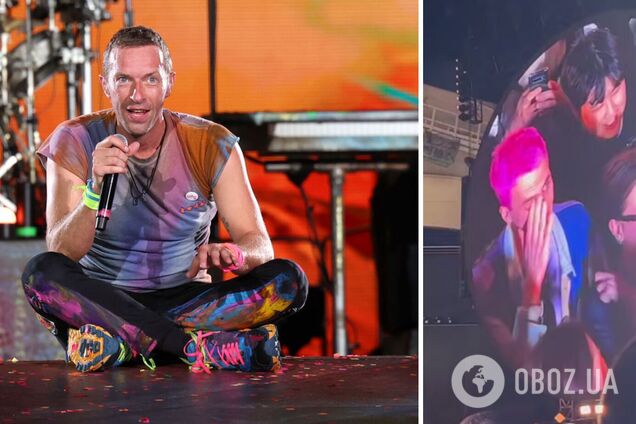 Солист Coldplay, который поддерживал Украину, спел для российского 'брата' на концерте и с иронией вспомнил Путина