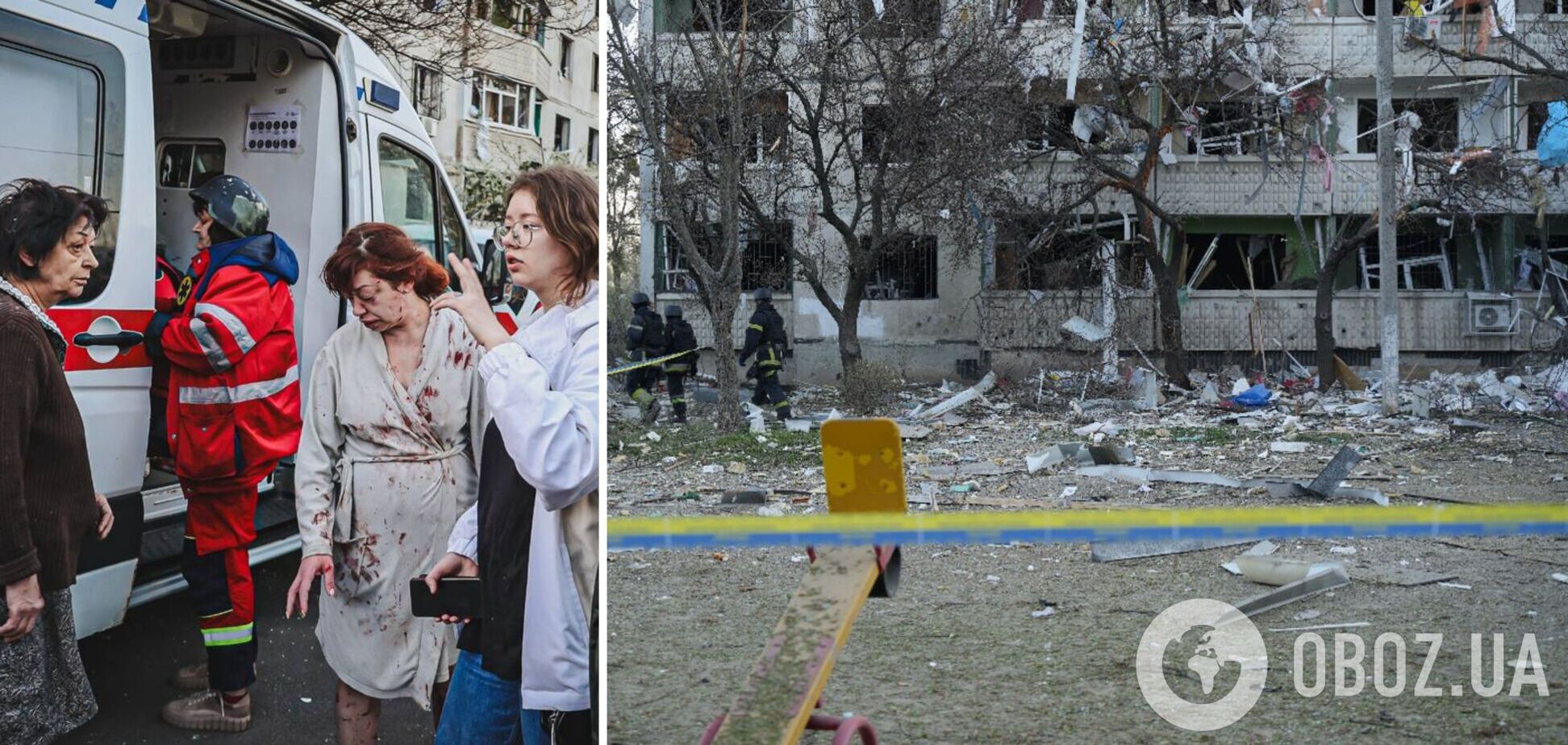 'Именно так Россия начала эту Страстную пятницу': Зеленский отреагировал на удары врага по Харькову, Сумам и другим городам. Фото