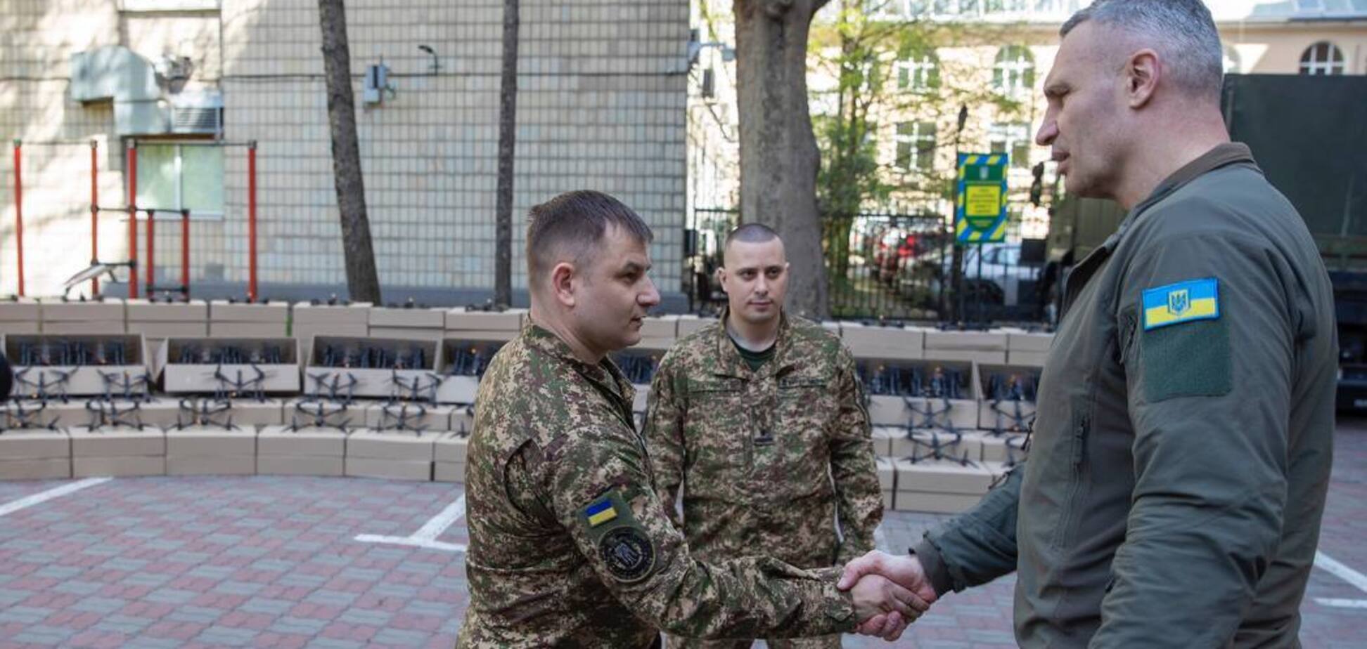 Бригада Нацгвардии получит от Киева новую партию дронов: Кличко показал фото