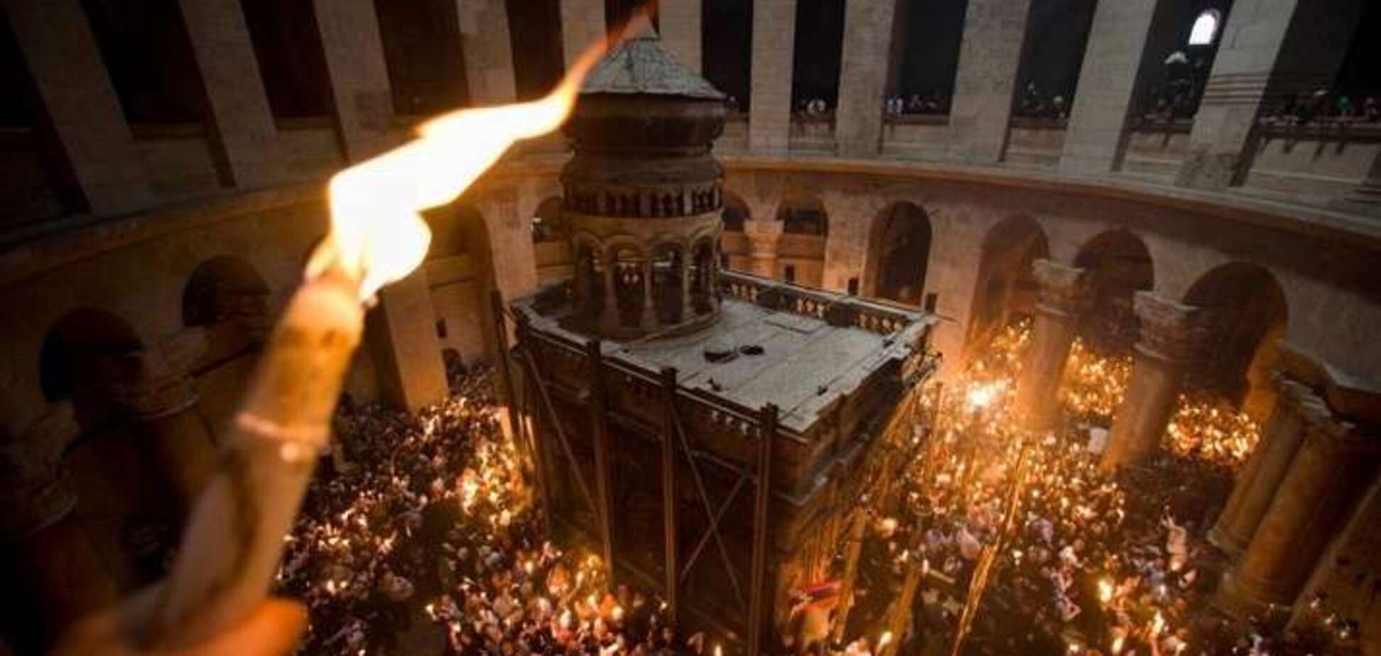 Восхождение благодатного огня в Иерусалиме 2025: прямая трансляция