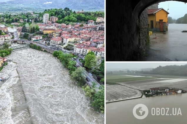 В Италии сильные дожди повлекли за собой разрушительные наводнения: погибли люди. Фото и видео