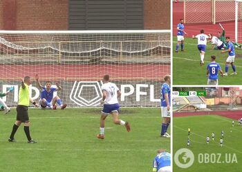 У чемпіонаті України футболісту зарахували гол рукою. Відео