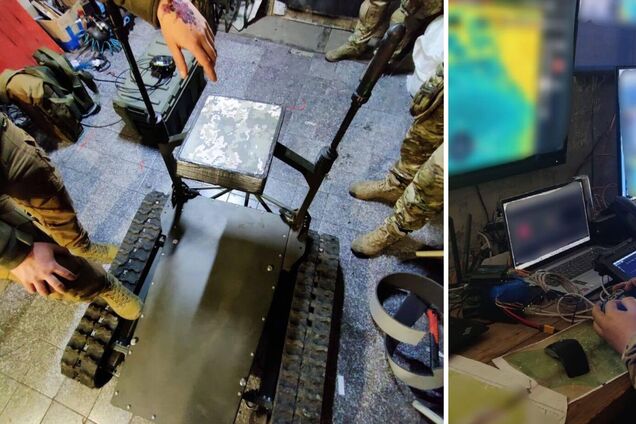 Робот-эвакуатор спас трех раненых воинов ВСУ, которые находились в окружении. Фото и видео