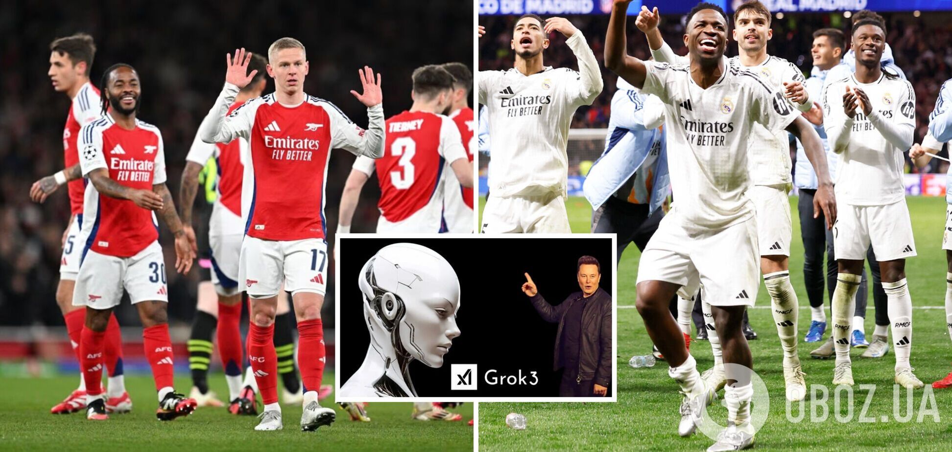 Искусственный интеллект Илона Маска опозорился с прогнозом на победителя Лиги чемпионов