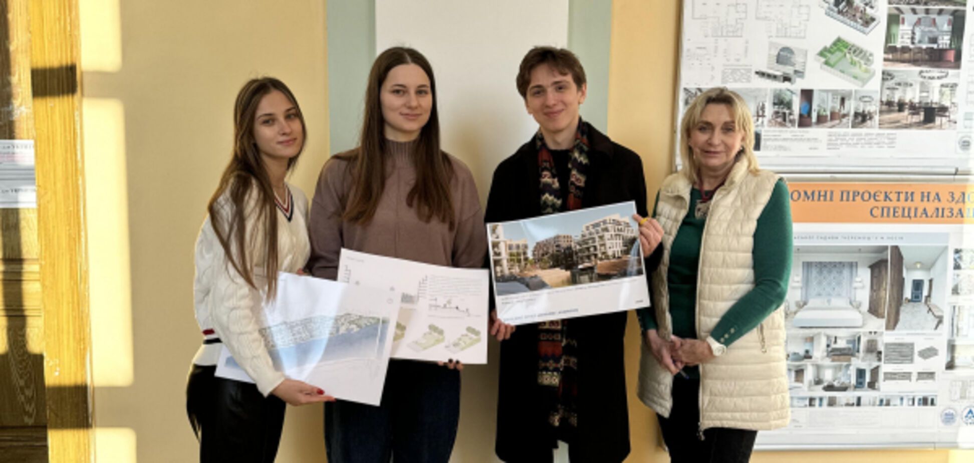 Студенти Львівської політехніки перемогли в конкурсі щодо відбудови Херсона: подробиці проєкту