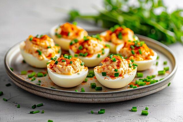 Рецепт фаршированных яиц