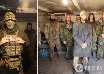 Обменный фонд пополнен: украинские десантники взяли в плен девять военных РФ на Курщине. Видео
