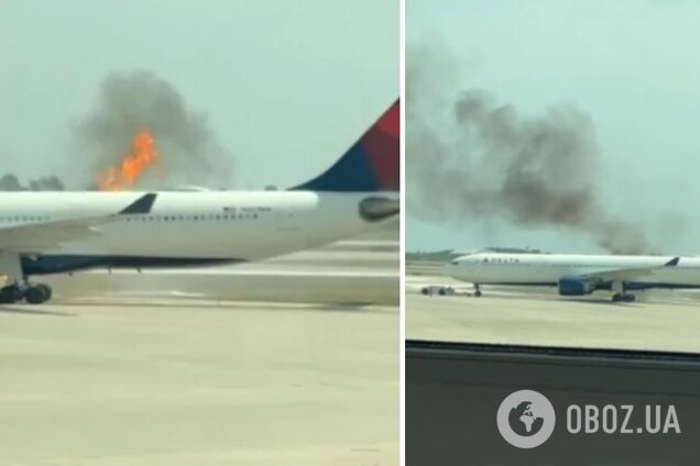 В аеропорту Орландо у Флориді спалахнув літак: евакуювали майже триста людей. Відео