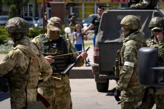 российские оккупанты в Украине