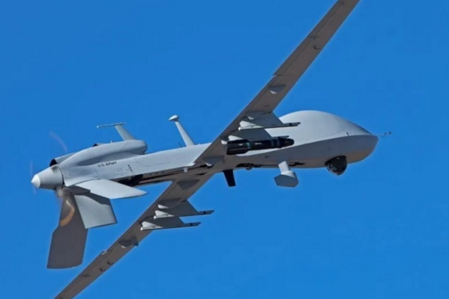 Возможна лазерная наводка: в США тестируют новый истребитель дронов на базе БПЛА MQ-1C Gray Eagle. Фото