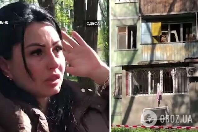 'Все посипалося – зі стелі, з вікон': мешканка Одеси розповіла про момент ворожої атаки. Відео