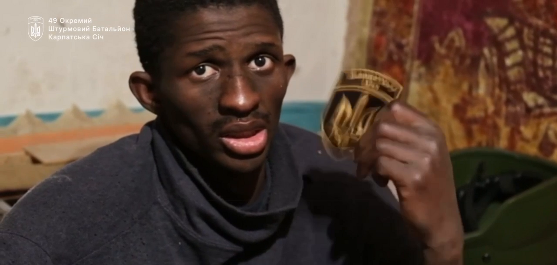 Воевал за Россию: украинские военные в Торецке взяли в плен гражданина Сенегала. Видео