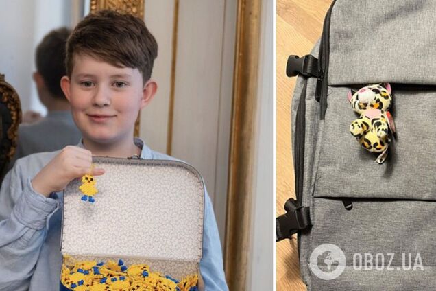  Продавав синьо-жовтих великодніх курчат: 11-річний Єнс з Данії зібрав $8 тис. на шкільні рюкзаки для українських дітей. Фото