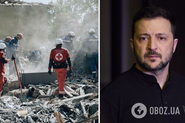 'Вони вбивають людей разом': Зеленський заявив, що Росія вдарила по Києву балістичною ракетою виробництва КНДР