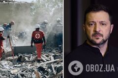 'Они убивают людей вместе': Зеленский заявил, что Россия ударила по Киеву баллистической ракетой производства КНДР